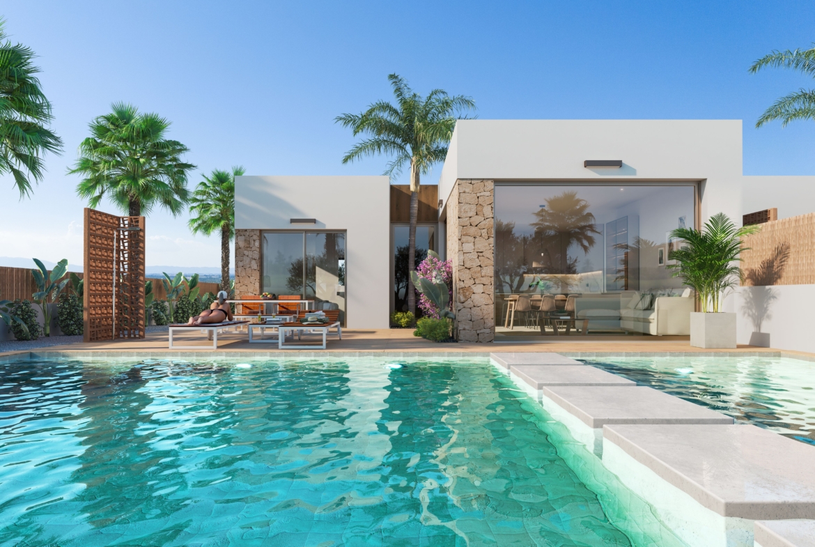 Villas in Los Alcázares