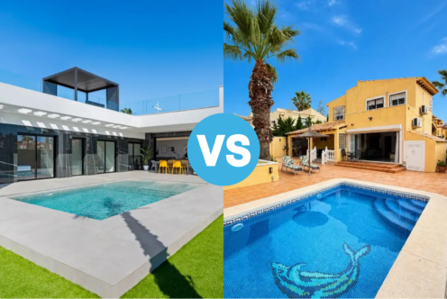 New Build vs Resale Property in Costa Blanca South